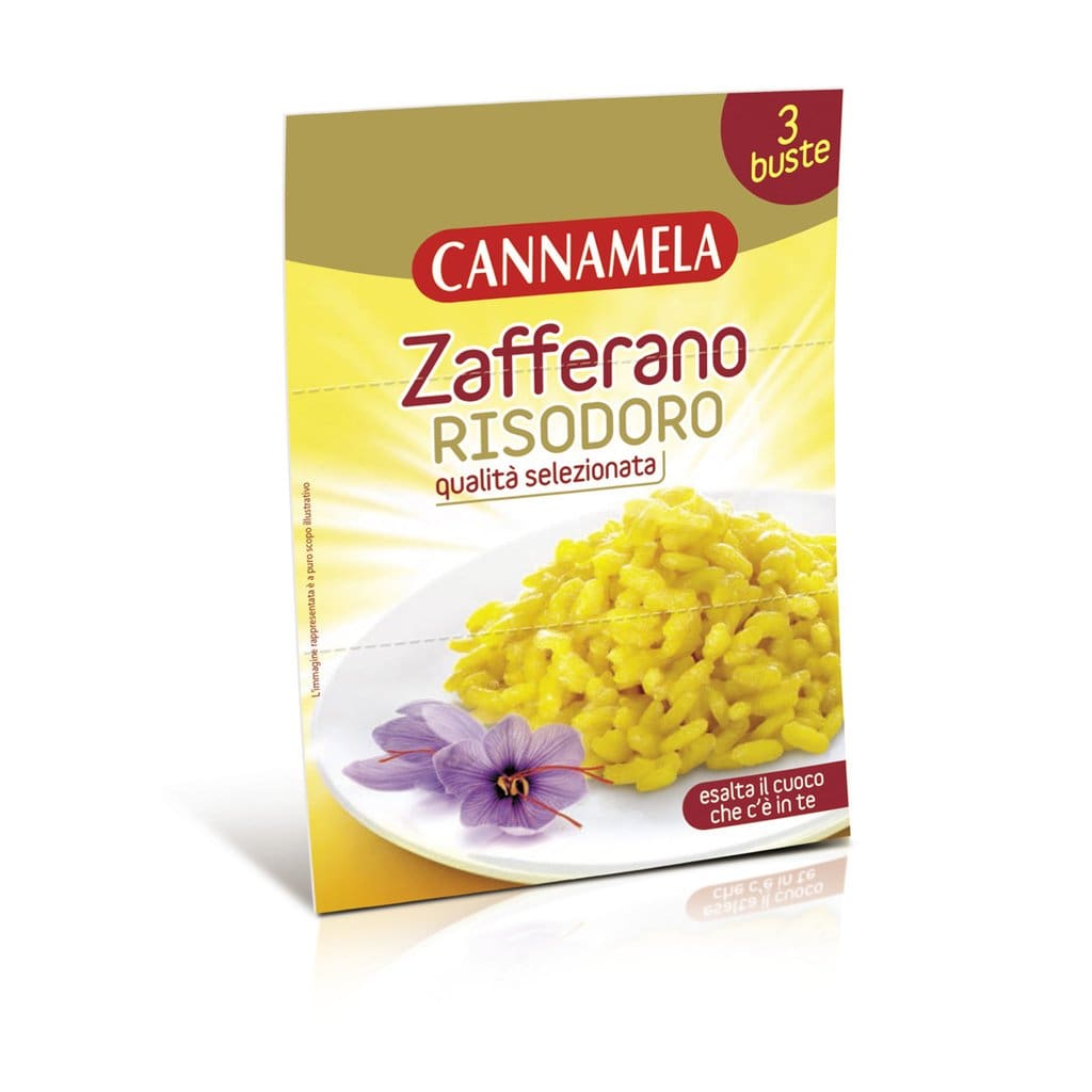 Cannamela Zafferano saffraan in drie 0,10g pakjes