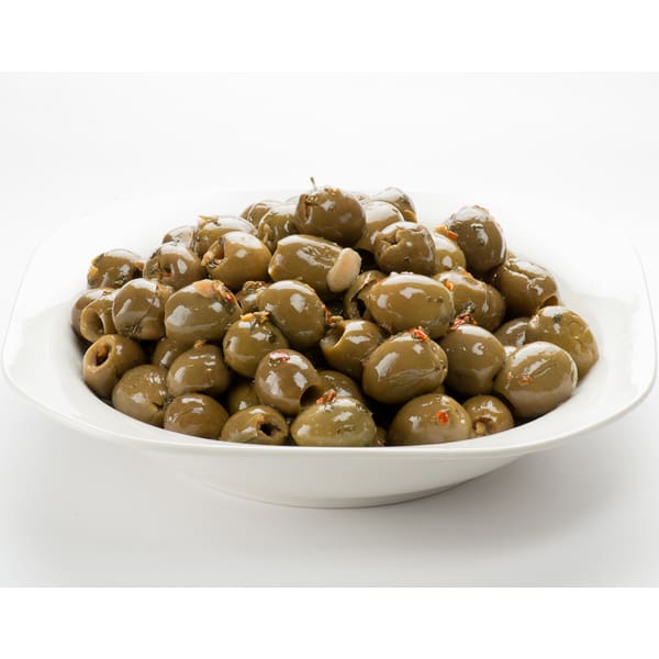 MICCIO | Ontpitte olijven "Paesanella" - Siciliaanse Schiacciatelle | 250g