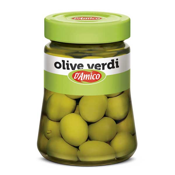 D'AMICO | Olive Verdi in Salamoia | 300g