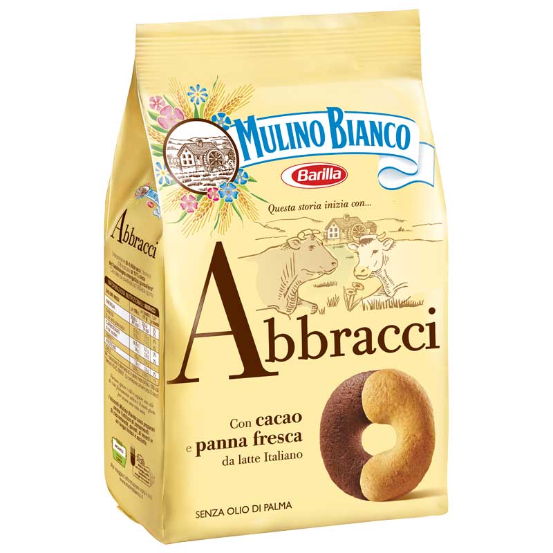 MULINO BIANCO | Abbracci con Cacao e Panna Fresca | 350gr