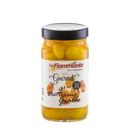 LA FIAMMANTE | Datterini Gialli dal Vesuvio - Linea Gourmet (Gele Dadeltomaten) | 450g