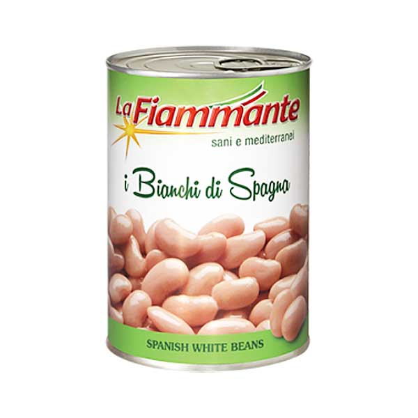 LA FIAMMANTE | Fagioli Bianchi di Spagna (Witte bonen uit Spanje) | 400g