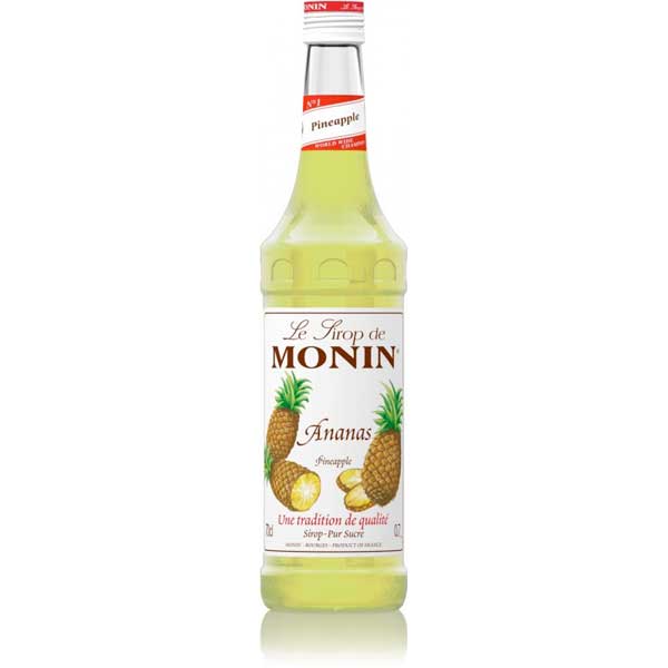 Le Sirop de MONIN | Ananas (Ananas Siroop) | 70cl