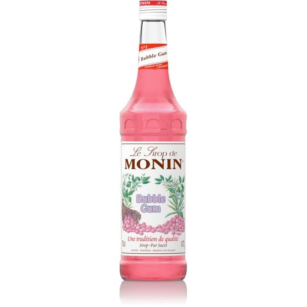 Le Sirop de MONIN | Bubble Gum (Bubble Gum Siroop) | 70cl