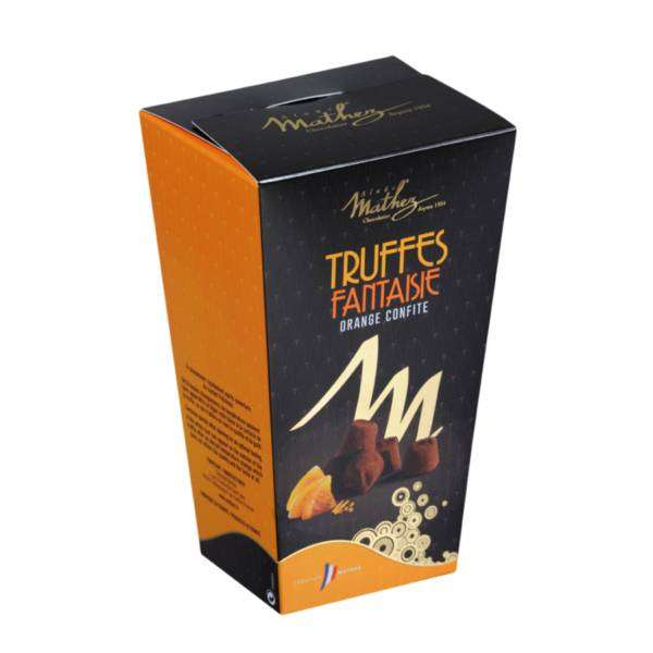MATHEZ | French Cacao Truffles | Candied Orange Peels | 250g