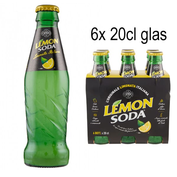 LemonSoda in glazen fles