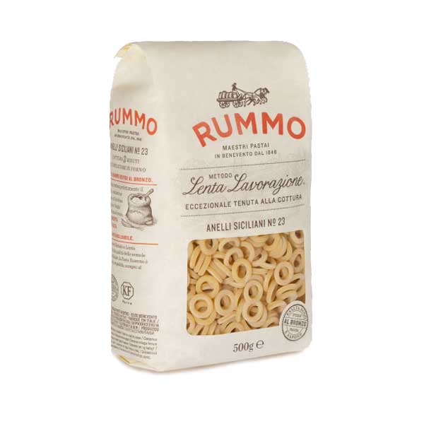 Rummo Anelli Siciliani nr. 23 - Traditionele Siciliaanse ringvormige pasta