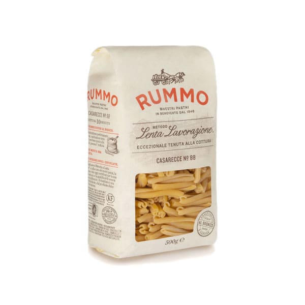 Rummo Casarecce nr 88 - Ambachtelijke pasta met gedraaide vorm voor authentieke smaken