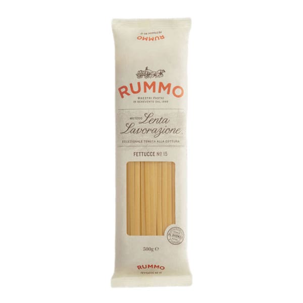 Rummo Fettucce nr 15 - Brede lintvormige pasta voor elegante gerechten
