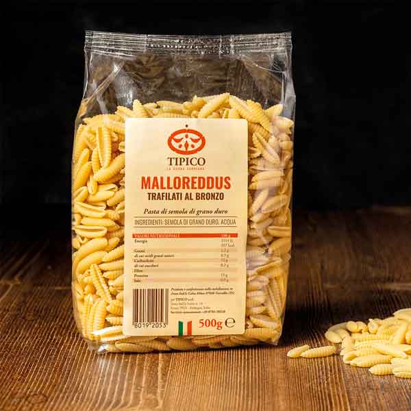 Tipico Malloreddus Sardijnse Gnocchi Pasta 500g